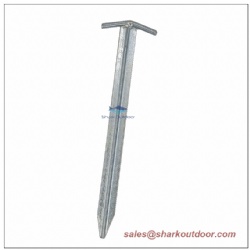 T Handle Steel Tent Peg 30cm