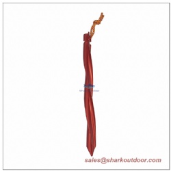 Screw Aluminum Tent Peg 25cm