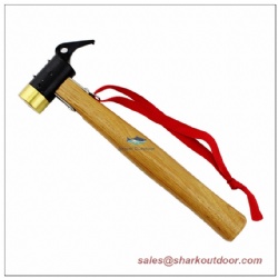 Wooden Handle Copper Hammer